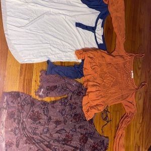 Lot small tops Daytrip, coco Jameson, full tilt, Express. fox racing hoodie M